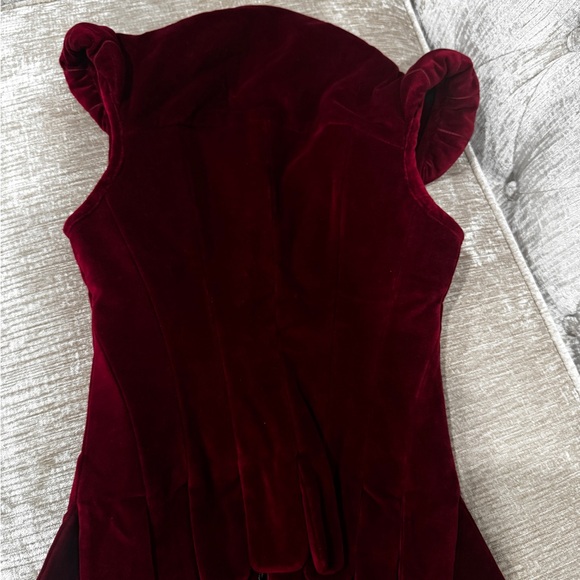 SOLD*****VELVET corset - Picture 5 of 6